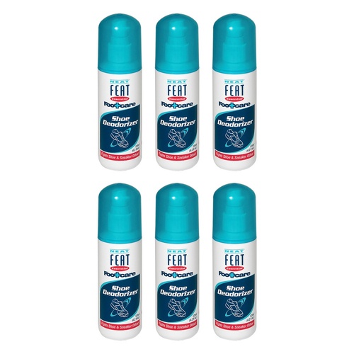 Neat Feat Shoe Deodoriser 125mL Pack of 6