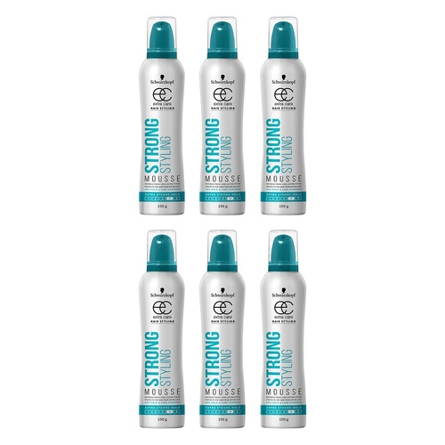 Schwarzkopf Extra Care Strong Styling Mousse Extra Strong Hold 150g Pack of 6