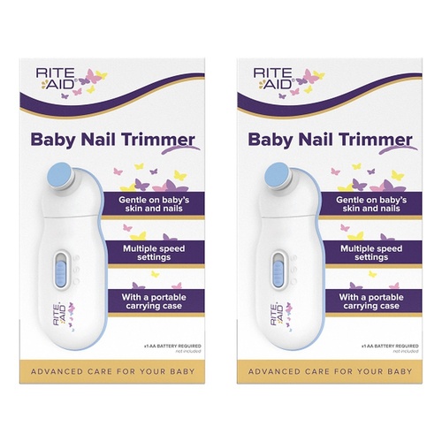 Rite Aid Baby Nail Trimmer Pack of 2