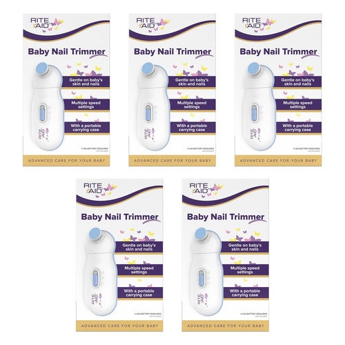 Rite Aid Baby Nail Trimmer Pack of 5