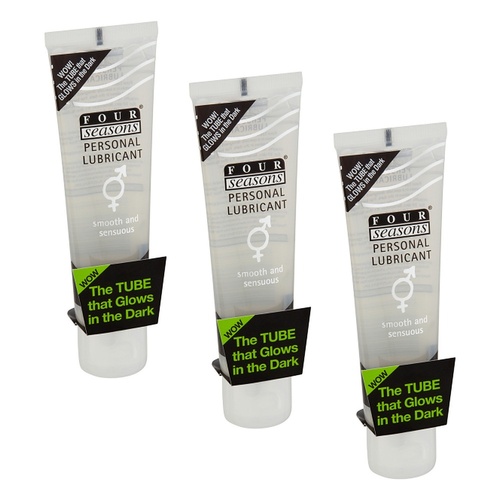 Four Seasons Glow in the Dark Lubricant 100mL Pack of 3