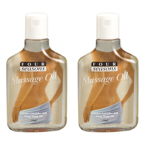Four Seasons Massage Oil 150mL Pack of 2