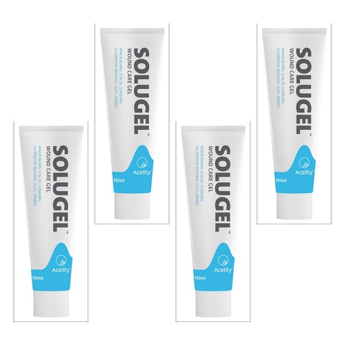 3M Solugel Wound Dressing 50g Pack of 4