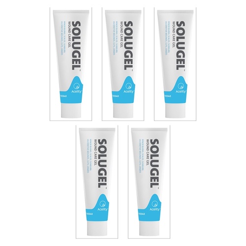 3M Solugel Wound Dressing 50g Pack of 5