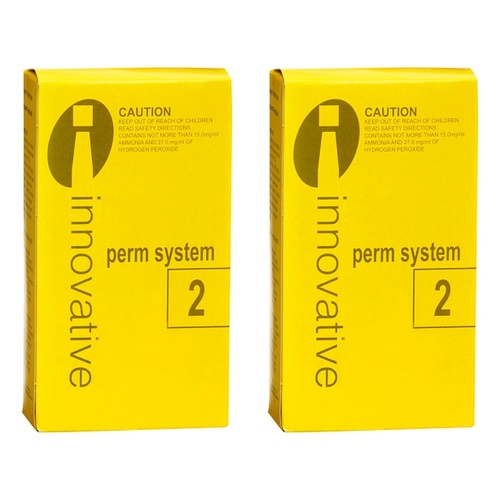 Innovative Perm System 2 for Coloured & Porous Hair 125mL Pack of 2