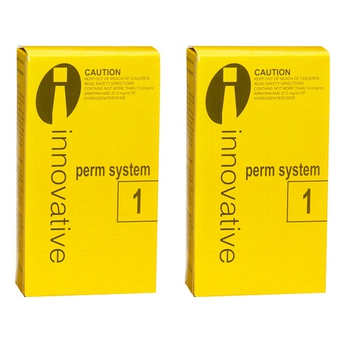 Innovative Perm System 1 for Normal & Naturally Dry Hair 125mL Pack of 2