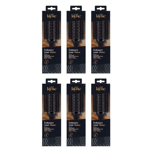 Lady Jayne Large Porcupine Radial Brush x 3 Bundle of 6
