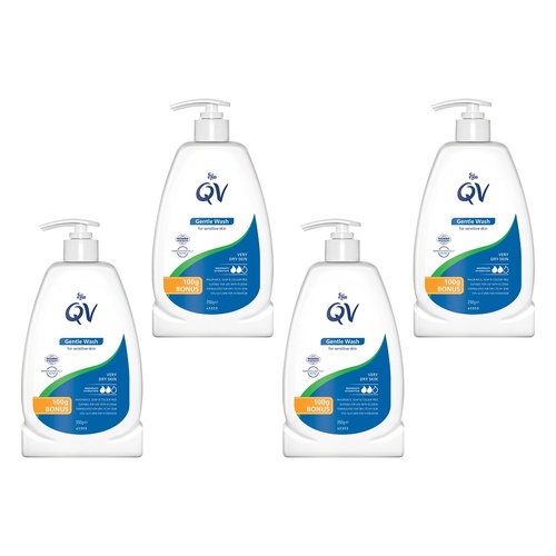 Ego Gentle Soap-Free Body Wash 350g Pack of 4