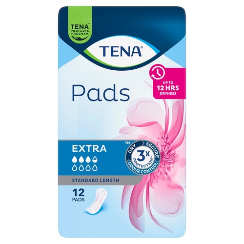 Tena Lady Pads Extra 12 Pack