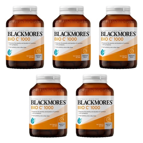 Blackmores Bio C 1000 150 Tablets Pack of 5