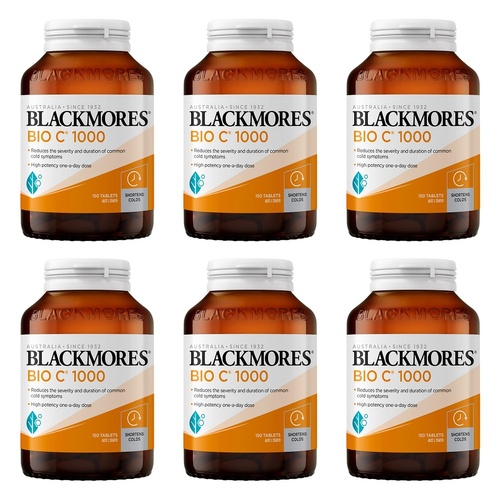 Blackmores Bio C 1000 150 Tablets Pack of 6