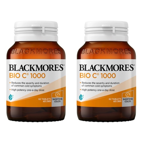 Blackmores Bio C 1000 62 Tablets Pack of 2