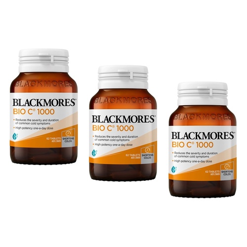 Blackmores Bio C 1000 62 Tablets Pack of 3