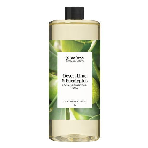 Bosisto's Desert Lime & Eucalyptus Hand Wash Refill 1L x 3