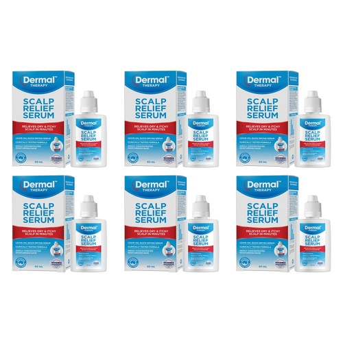 Dermal Therapy Scalp Relief Serum 60mL Pack of 6