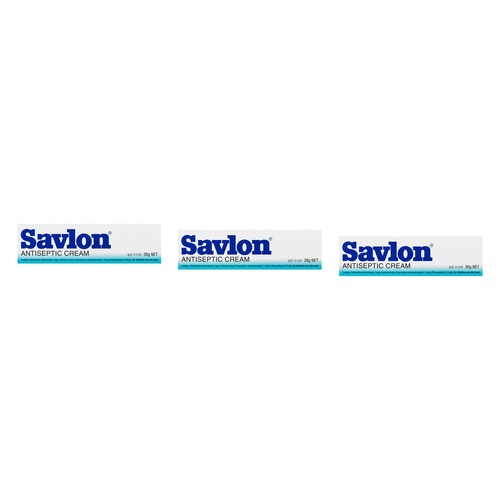 Savlon Antiseptic Cream 30g Pack of 3