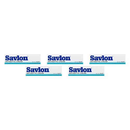 Savlon Antiseptic Cream 30g Pack of 5