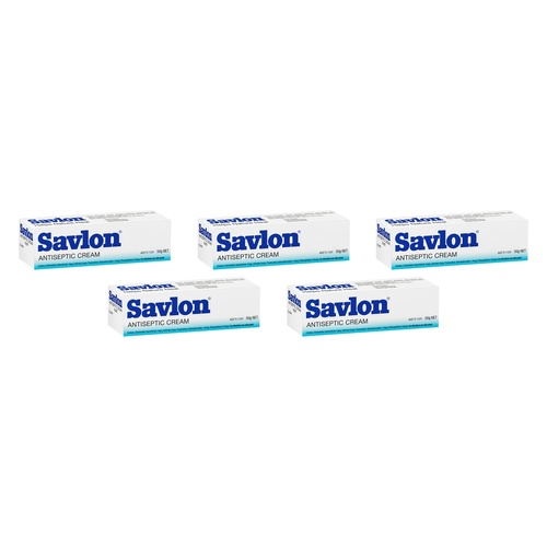 Savlon Antiseptic Cream 50g Pack of 5