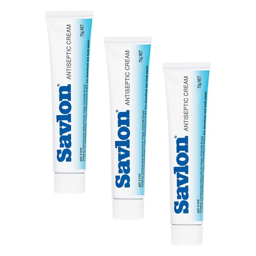 Savlon Antiseptic Cream 75g Pack of 3