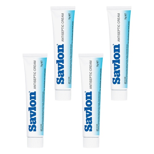 Savlon Antiseptic Cream 75g Pack of 4