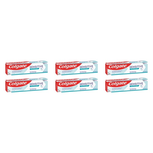 Colgate Sensitive Advanced Clean Fluoride Toothpaste 110g Pack of 6