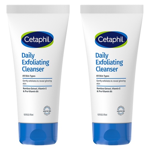 Cetaphil Daily Exfoliating Cleanser 178mL Pack of 2