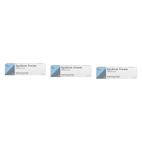 Ego Egoderm Cream 50g Pack of 3