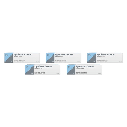 Ego Egoderm Cream 50g Pack of 5