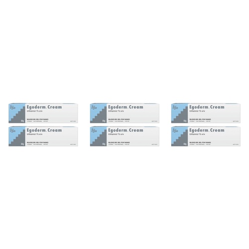 Ego Egoderm Cream 50g Pack of 6
