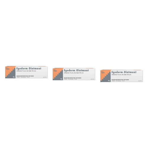 Ego Egoderm Ointment 50g Pack of 3
