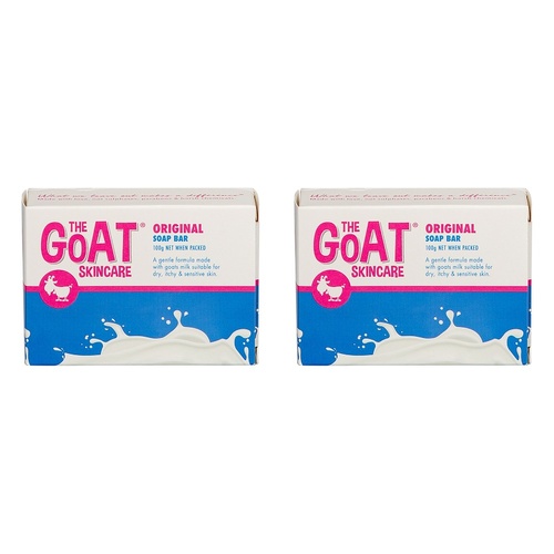 The Goat Skincare Soap Bar 100g x 12 Bundle of 2