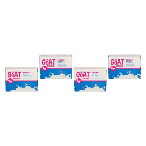 The Goat Skincare Soap Bar 100g x 12 Bundle of 4