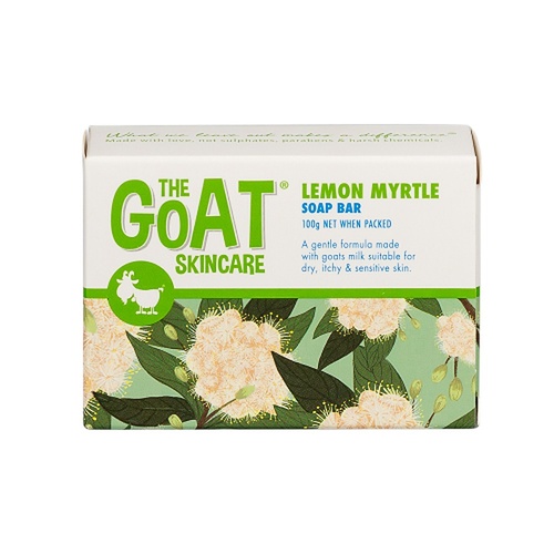 The Goat Skincare Soap Bar with Lemon Myrtle 100g x 12