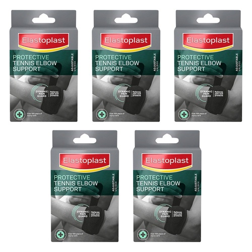 Elastoplast Sport Tennis Elbow Support Black Pack of 5