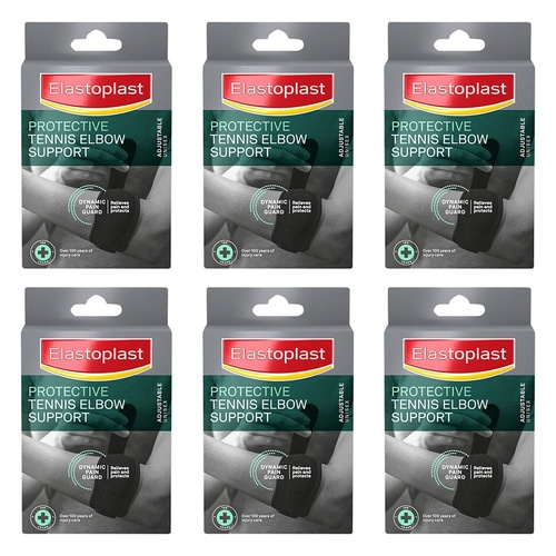 Elastoplast Sport Tennis Elbow Support Black Pack of 6