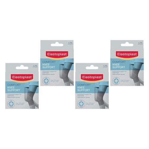 Elastoplast Comfort Knee Support Large/Extra Large Pack of 4