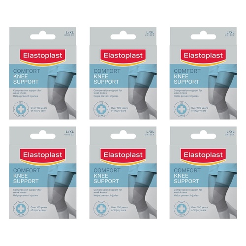 Elastoplast Comfort Knee Support Large/Extra Large Pack of 6