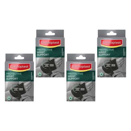 Elastoplast Adjustable Wrist Support Pack of 4