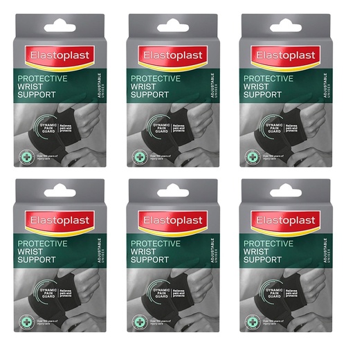 Elastoplast Adjustable Wrist Support Pack of 6