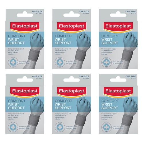 Elastoplast Comfort Wrist Support Pack of 6