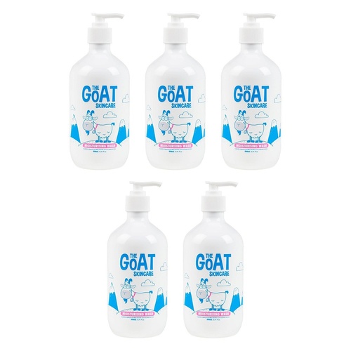 The Goat Skincare Moisturising Wash 500mL Pack of 5