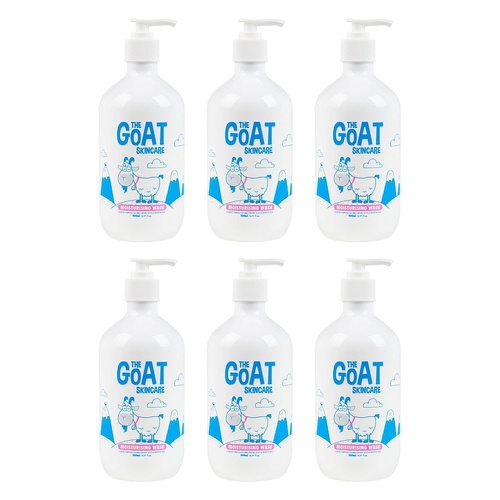 The Goat Skincare Moisturising Wash 500mL Pack of 6