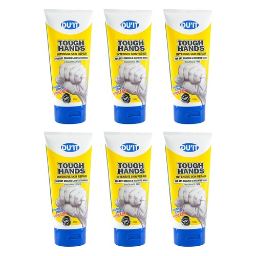DU'IT Tough Hands Fragrance Free 150g Pack of 6