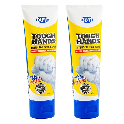 DU'IT Tough Hands Intensive Hand Cream 75g Pack of 2