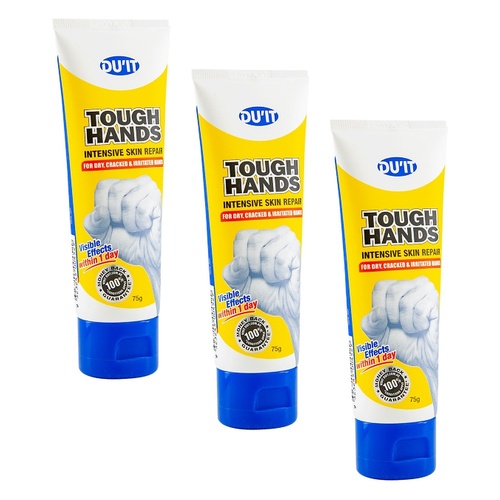 DU'IT Tough Hands Intensive Hand Cream 75g Pack of 3