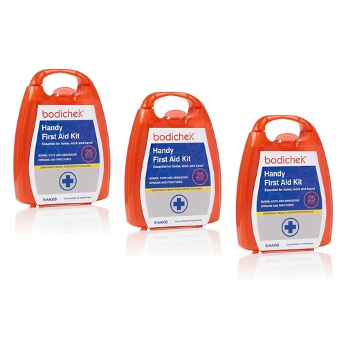 Bodichek First Aid Kit 25 Piece Set Pack of 3
