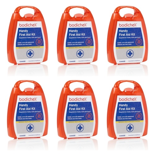 Bodichek First Aid Kit 25 Piece Set Pack of 6
