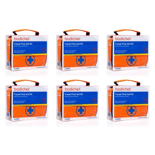 Bodichek First Aid Kit 75 Piece Set Pack of 6