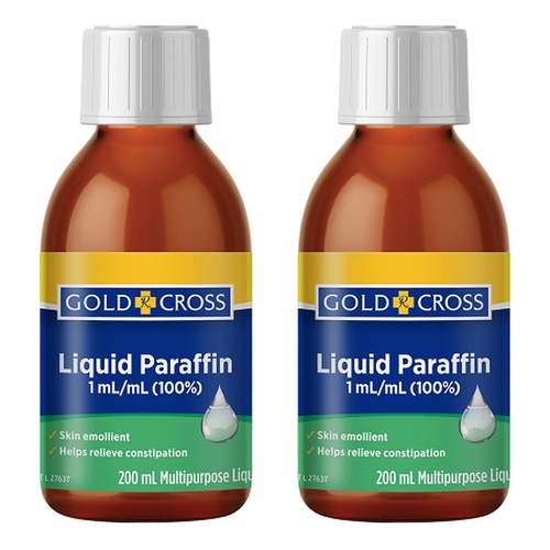 Goldx Paraffin Liquid 200mL Pack of 2