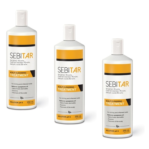 Ego Sebitar Scalp Cleansing Treatment 250mL Pack of 3